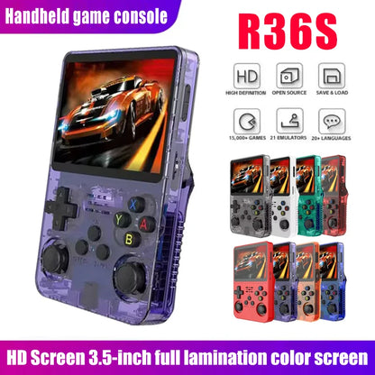 R36S Premium Retro Handheld Console